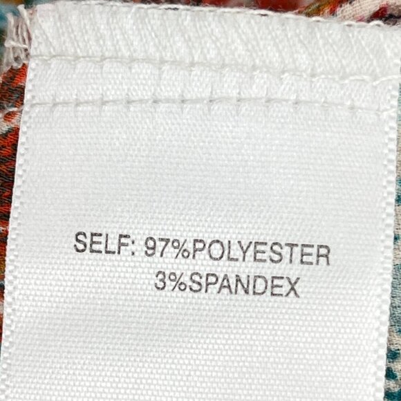 Rose & Olive Women Patchwork Cottagecore Top 2X Smocked Peasant Boho Prairie - Picture 5 of 6